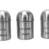 Stainless Steel Dome Lid Canisters
