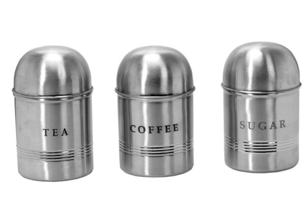 Stainless Steel Dome Lid Canisters