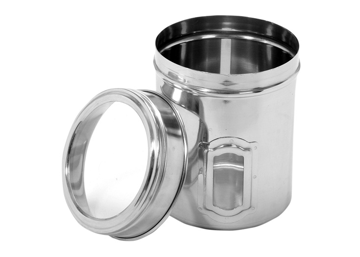Stainless Steel See Through Canisters