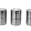 Stainless Steel Sober Canisters