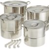 Stainless Steel Steamer Stockpot Set