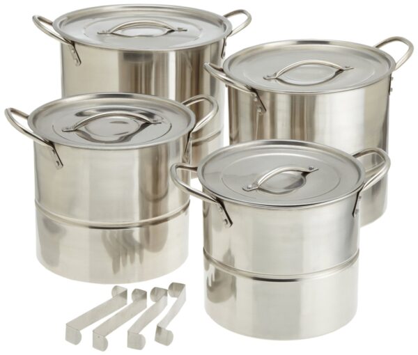 Stainless Steel Steamer Stockpot Set