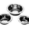 Wide Rim Embossed Pet Dishes