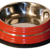 Colored Non-Slip Anti-Skid Bowls with Silver Linings - Image 3
