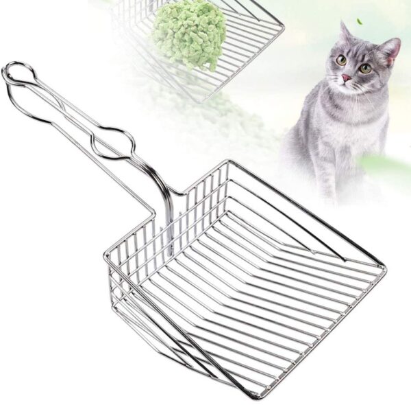 Stainless Steel CAT Litter Scoop
