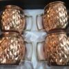 COPPER MOSCOW MULE MUGS – DIAMOND CUT - Image 2